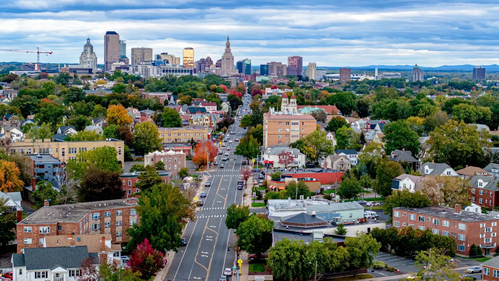 Boston to Connecticut